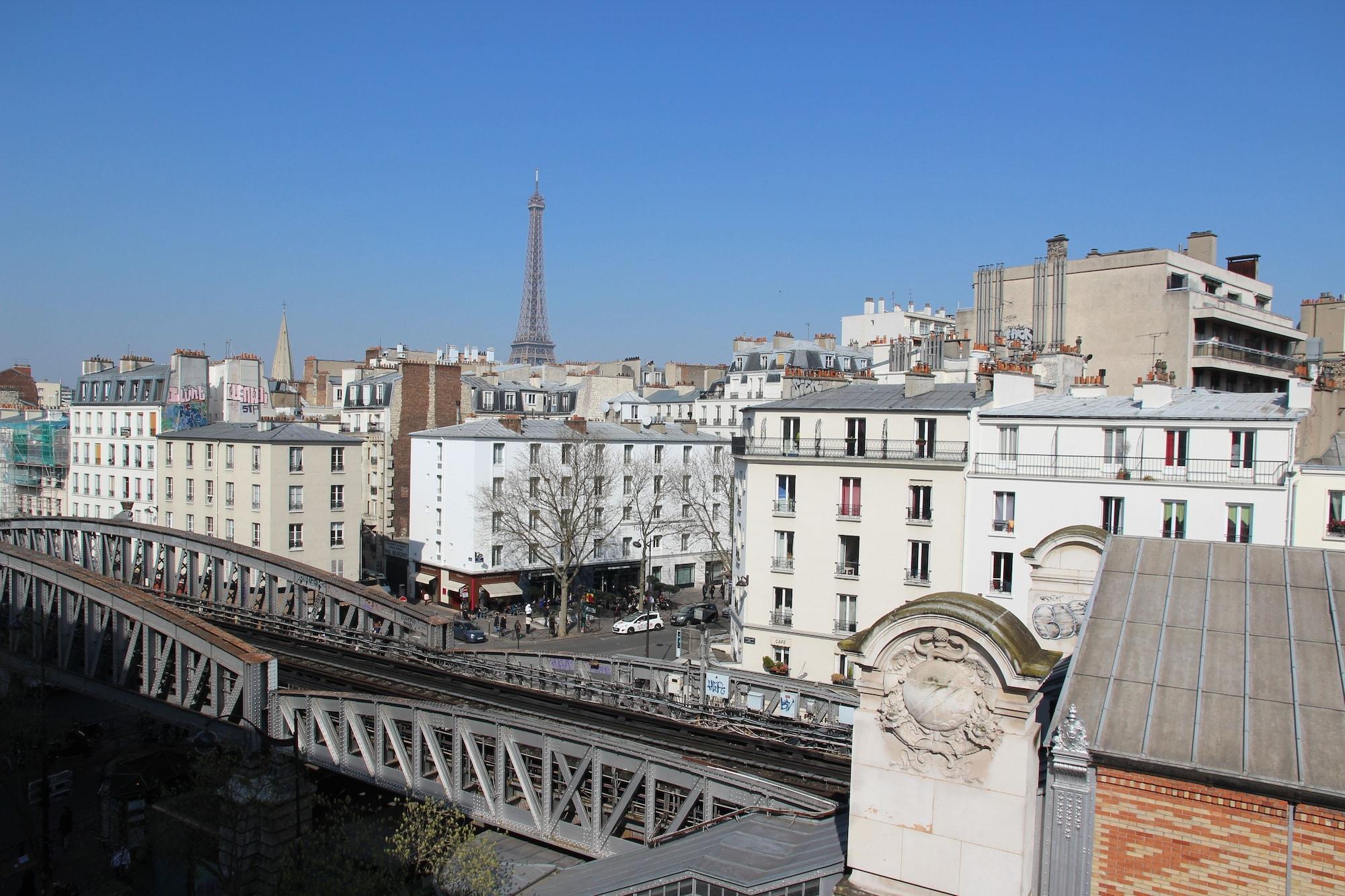 Art Hotel Eiffel Paris Bagian luar foto